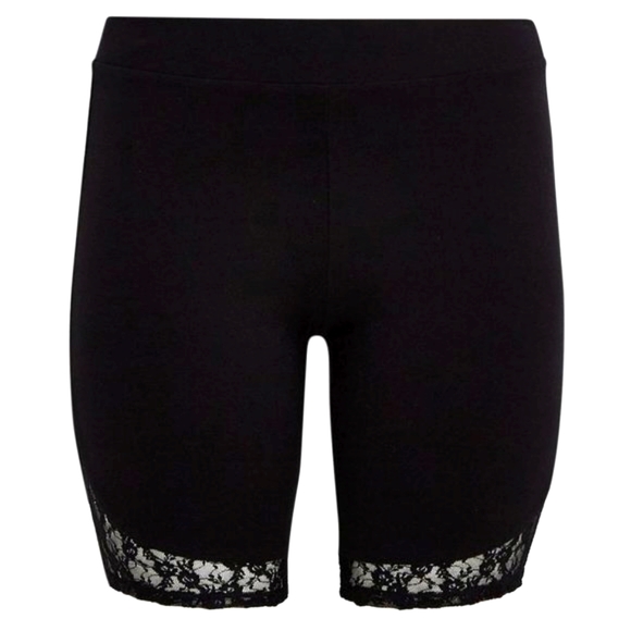 ❤️NWT VINTAGE TORRID BERMUDA BIKE SHORT - LACE SIDE INSET - 9" INSEAM  PLUS SIZE - Picture 8 of 10